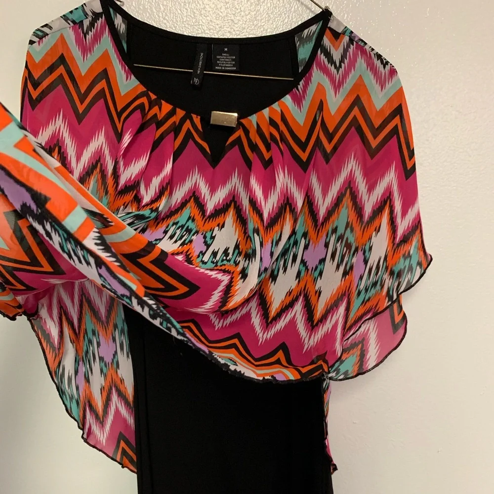 Patterned blouse - Picture 3 of 4